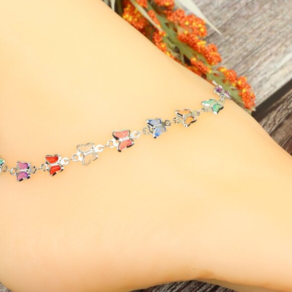 "Elegant Handmade Anklet – Delicate Jewelry for Women, MAR091808 - Picture 1 of 10